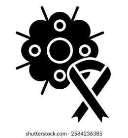 Cancer Cell Icon, Abnormal Cell