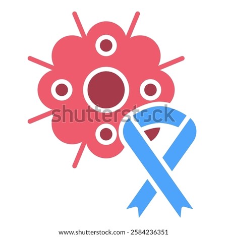 Cancer Cell Icon, Abnormal Cell