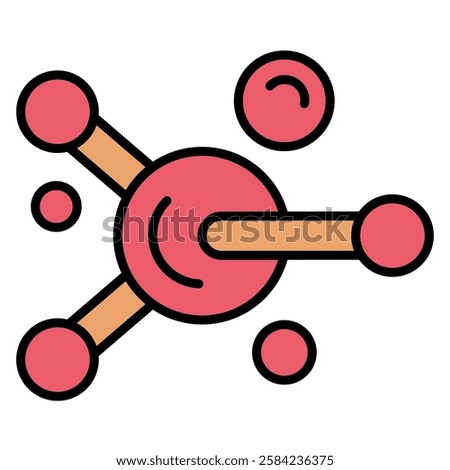 Cancer Cell Icon, Abnormal Cell