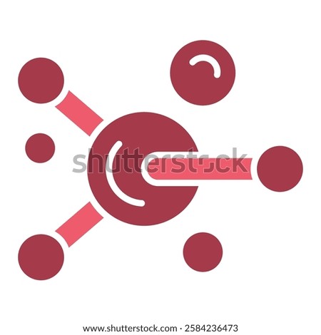 Cancer Cell Icon, Abnormal Cell