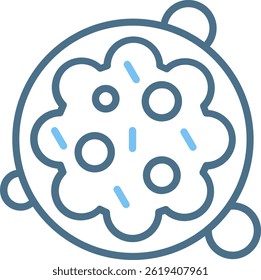 Cancer Cell Line Two Colour Icon