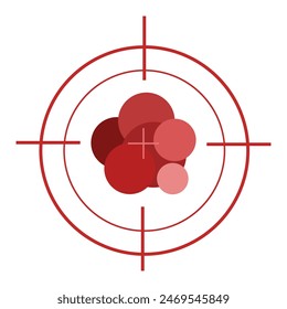 cancer cell screening. cancer disease concept