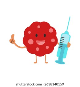 cancer cell spread. cancer disease concept