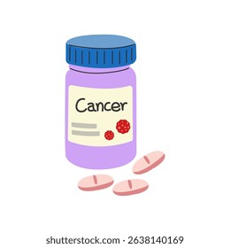 cancer cell spread. cancer disease concept