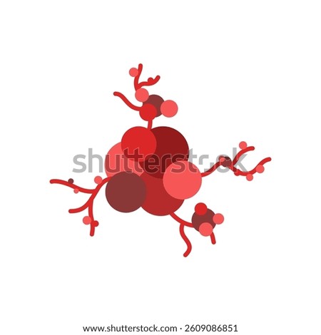 cancer cell spread. cancer disease concept