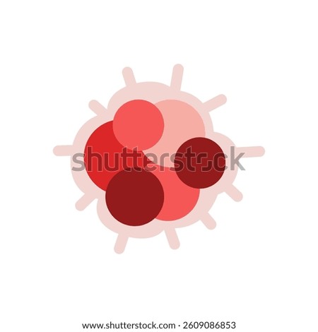cancer cell spread. cancer disease concept