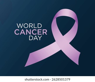 Cancer Day Awareness Pink Ribbon Vector Free 