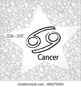 Cancer . Horoscope . Zodiac .