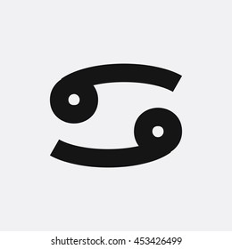 Cancer icon illustration isolated vector sign symbol