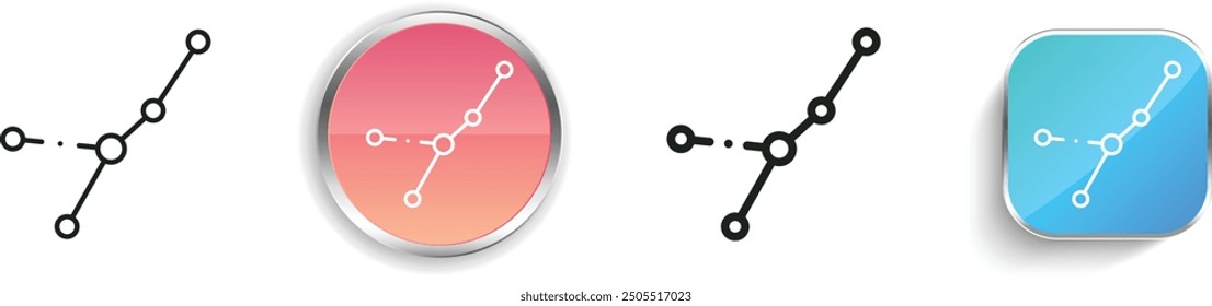 cancer icon. Thin Linear, Regular and Button Style Design Isolated On White Background