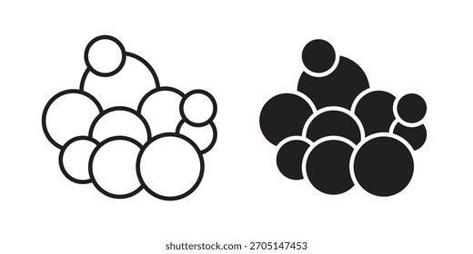 Icono de cáncer Vector moderno planos y diseños de accidentes cerebrovasculares