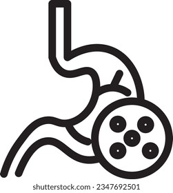 Cancer Illness Sick Outline Icon