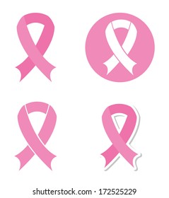 cancer over pink background vector illustration