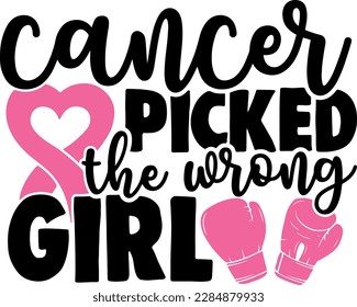 Cancer picked the wrong girl