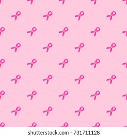 Cancer pink ribbon pattern background 