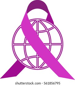 Cancer Ribbon.