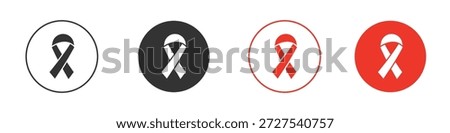 Cancer ribbon icon. web vector design