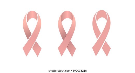 cancer ribbon. Vector