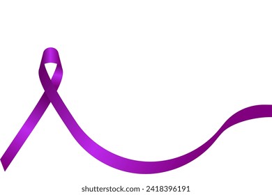 Cancer ribbons vector. Suitable for various purposes related to increasing awareness, support, and funding for cancer research or prevention programs.