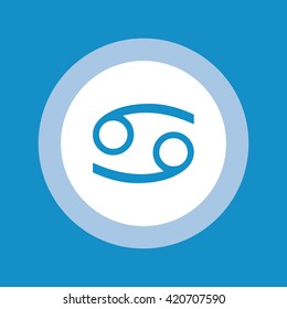 Cancer sign . Vector illustration