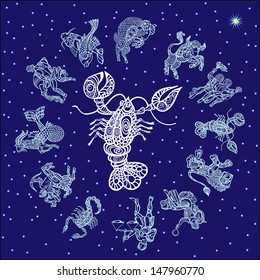 cancer, sign of the zodiac