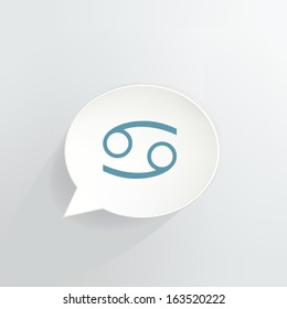 Cancer Speech Bubble