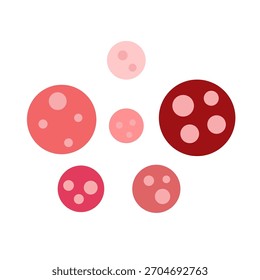 Concepto de desarrollo de células tumorales cancerosas	