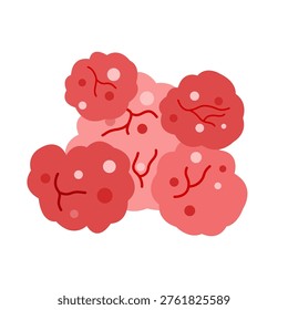 cancer tumor cell developing concept