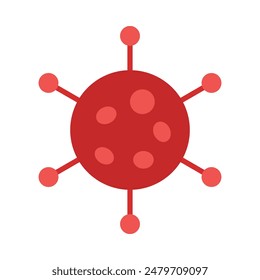 Cancer Vektorgrafik Flaches Icon Design