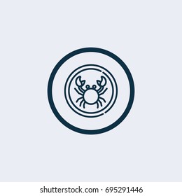 Cancer zodiac icon