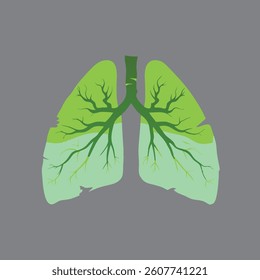 Cancerous lungs on a cigarette with "World No Tobacco Day" message, highlighting anti-smoking awareness.
