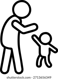 Candid Parent and Child Sharing a Special Moment concept as A candid capture of a parent and child sharing a heartwarming moment laughing together while playing. The image highlights personal connection nurturing and family bonds with space for text on parenting and relationships. in Photo Stock Concept , copy space for advertisement or banner with Photo Realistic as high Quality Detail --ar 7:2