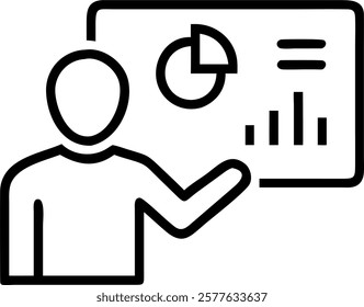 Candid shot of executive using holographic touch screen for business presentation with copy space concept as A candid shot of an executive using a holographic touch screen to deliv