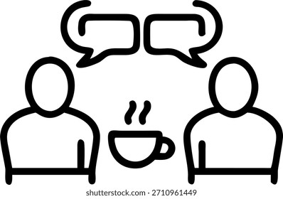 Coffee Sharing Coffee During a Discussion concept as A candid shot of team members sharing Equipo while discussing project details. El ambiente informal captura la esencia del trabajo en equipo relajado, la comunicación y la colaboración creativa. Ideal para la promoción de la cultura de la oficina y la dinámica del equipo. en Foto Stock Concepto, espacio de copia para la publicidad o el Anuncio con foto realista como detalle de alta calidad --ar 7:2