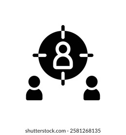 Candidate Glyph Icon. Candidate Icon