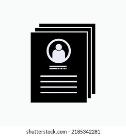 Candidate Icon. Selection, Recruitment Symbol - Vector.
