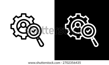 Candidate With Icon Set Design