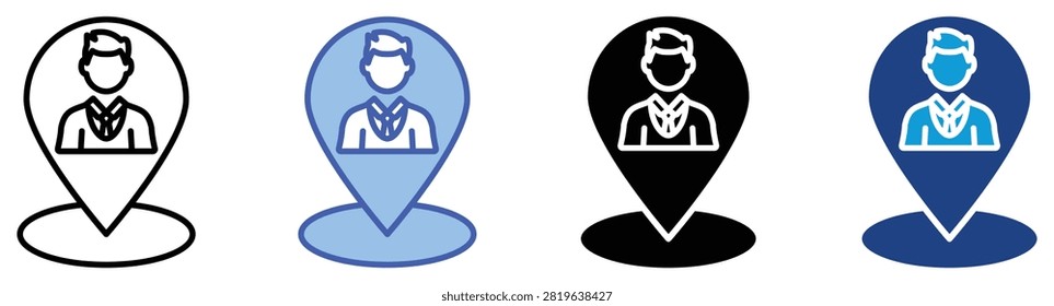 Candidate icon set multiple style