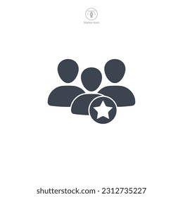 Candidate icon symbol template for graphic and web design collection logo vector illustration