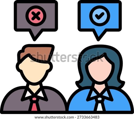 Candidate New Creative Icon Design Vector