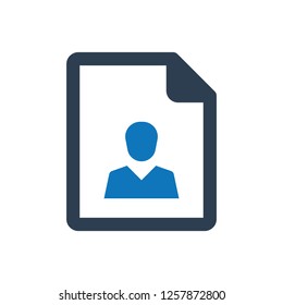Candidate Resume Icon