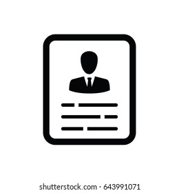 Candidate Resume Icon