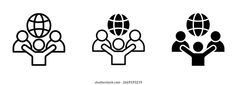 Candidate Search multiple icon style vector illustration. Simple vector illustration