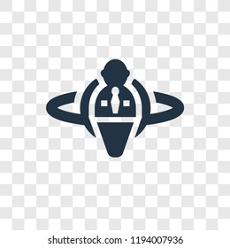 Candidate vector icon isolated on transparent background, Candidate transparency logo concept