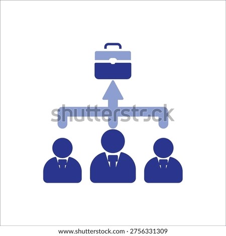 candidates icons. simple colored vector