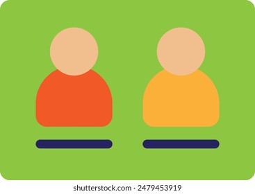 Candidates People Selection 3D Icon Rendering Illustration