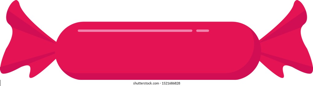 Candie, illustration, vector on white background.