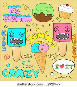 candies doodles