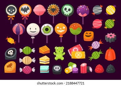 Fotos de Candies Sweet Halloween Stock 