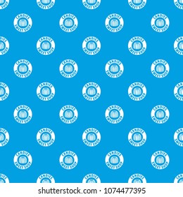 Candies sweet shop pattern vector seamless blue repeat for any use